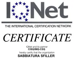 sabbiatura e verniciatura certificato